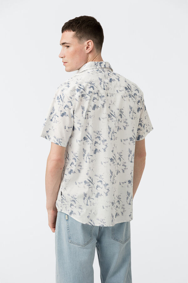 Tiffosi Camisa Estampada beige