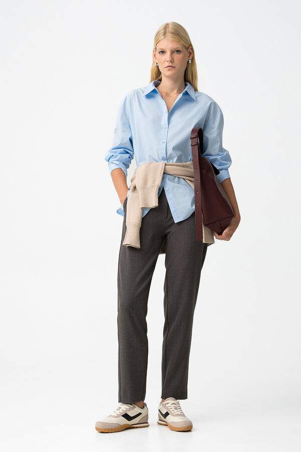 Tiffosi Pantalones Chino Slim Fit gris