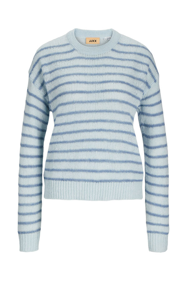 Jack & Jones Su&eacute;ter riscas fino azul