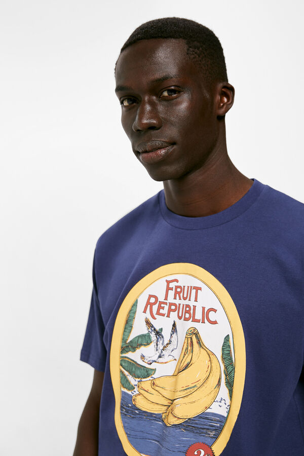 Springfield T-shirt fruit republic azulado