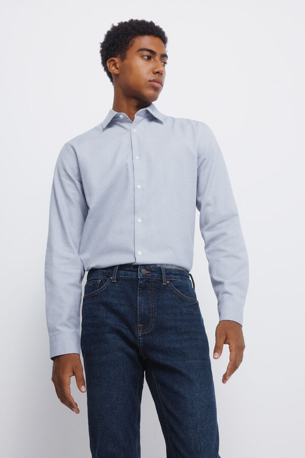 Springfield Jeans lavado oscuro slim fit azul