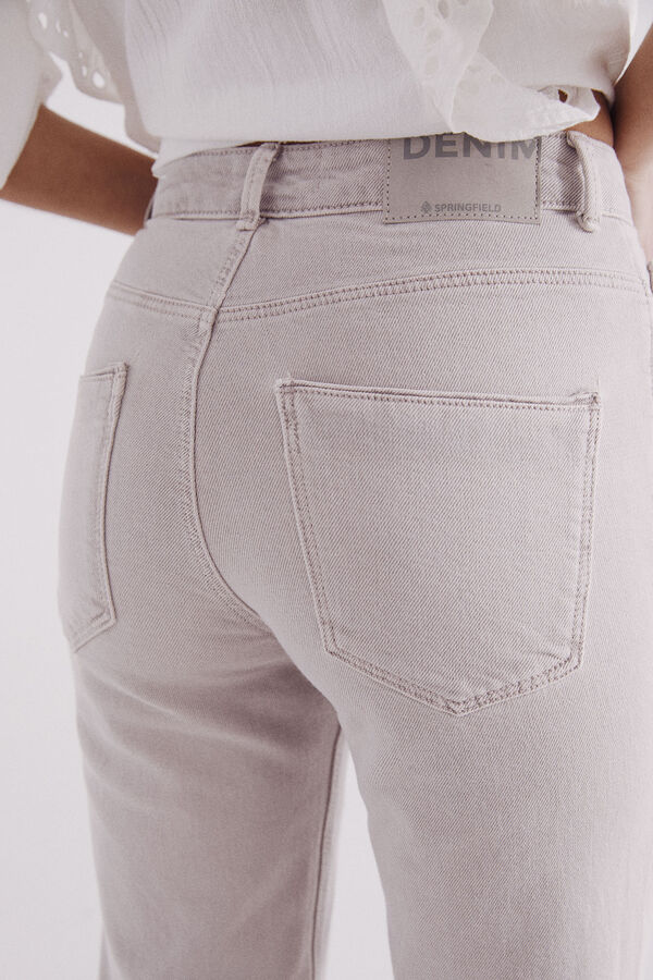 Springfield Jeans Mom color gris