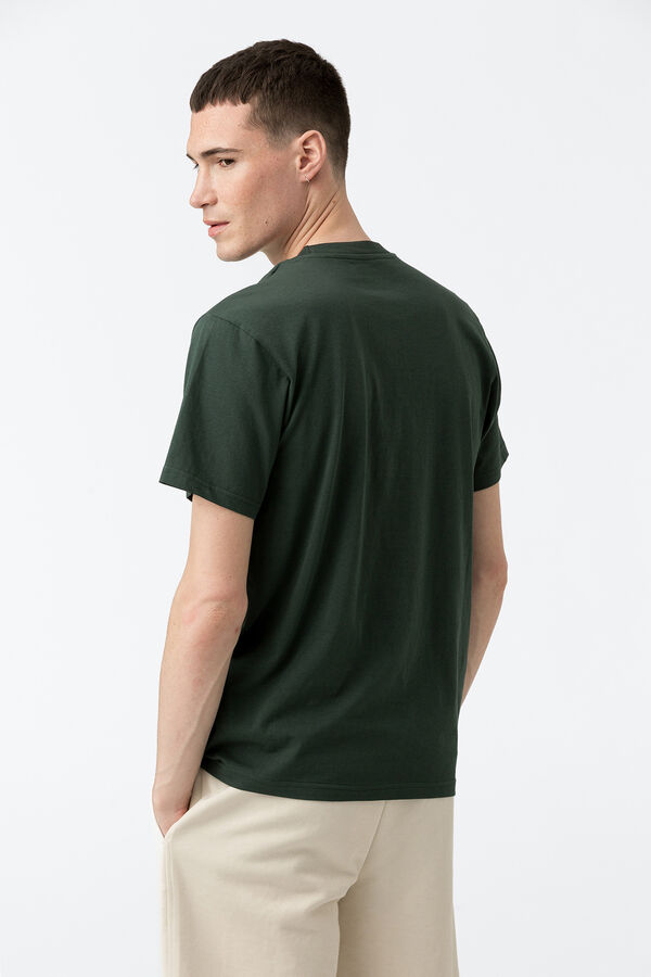 Tiffosi T-shirt estampada verde