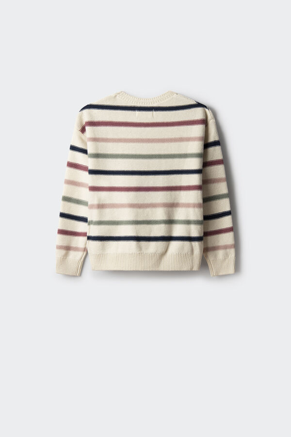 Springfield Kids Jersey rayas ni&ntilde;a beige