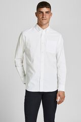 Jack & Jones Camisa oxford branco
