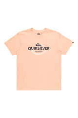 Quiksilver  Camiseta masculina de manga curta vermelho