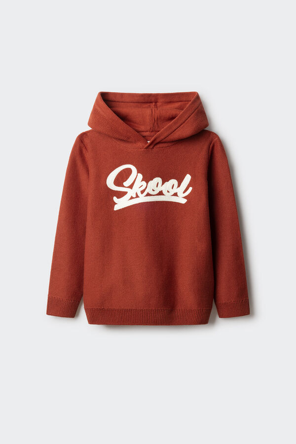 Springfield Kids Su&eacute;ter com capuz para menino vermelho