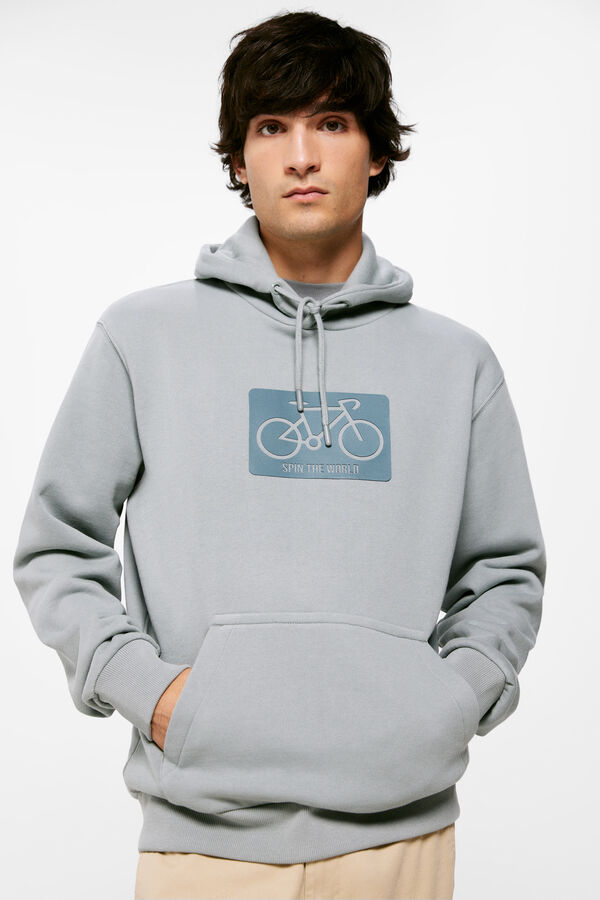 Springfield Sudadera bicicleta azul