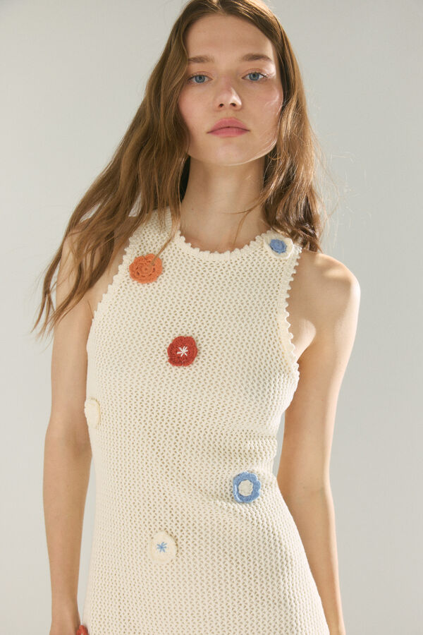 High Spirits Vestido Cala branco