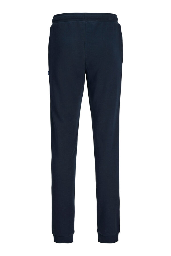 Jack & Jones Junior jogger de algod&oacute;n slim fit azul