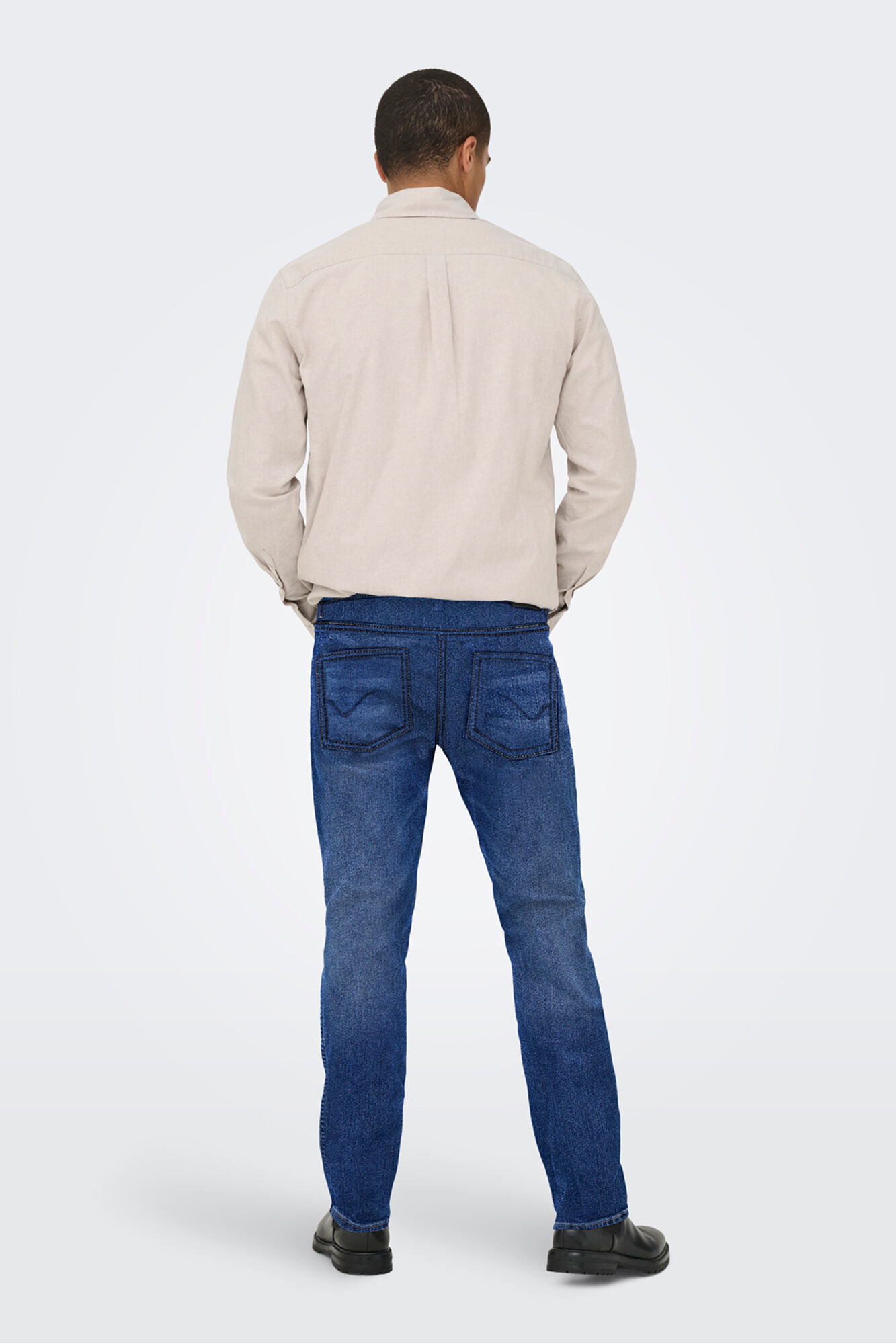 Only & Sons Cal&ccedil;a jeans de corte regular