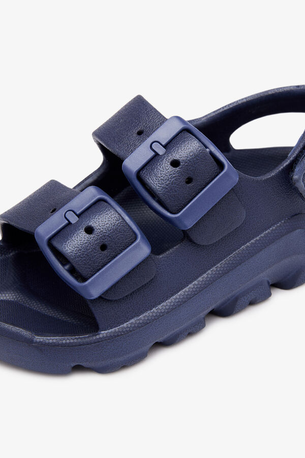 Conguitos Sandalias agua con hebillas azul