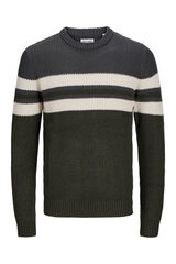 Jack & Jones PLUS Jersey rayas Plus verde