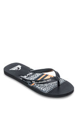 Quiksilver Java Art - Chinelos de praia para homem preto