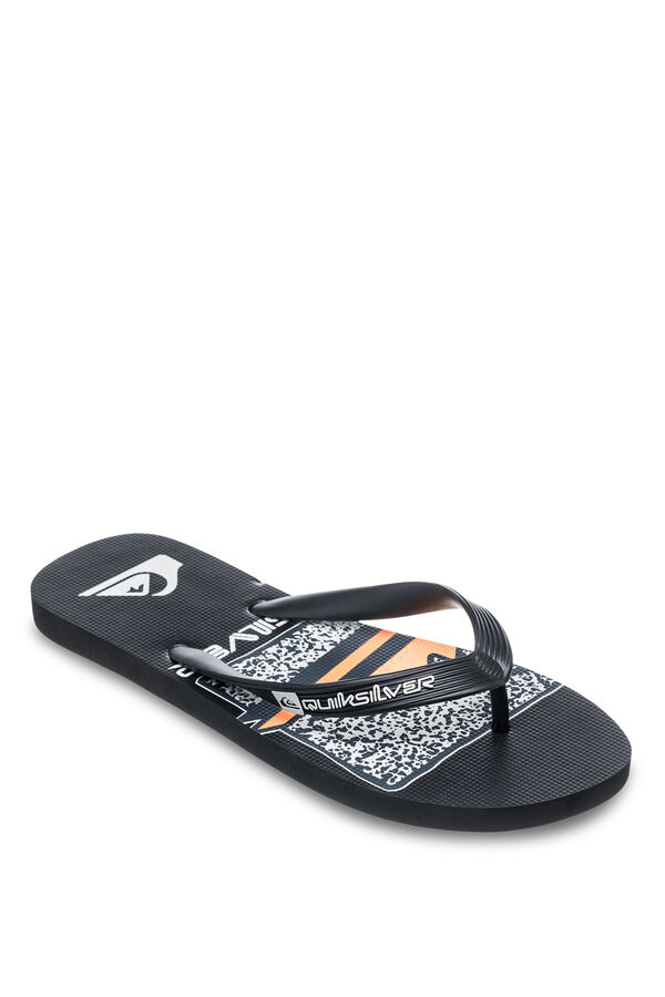 Quiksilver Java Art - Chinelos de praia para homem preto