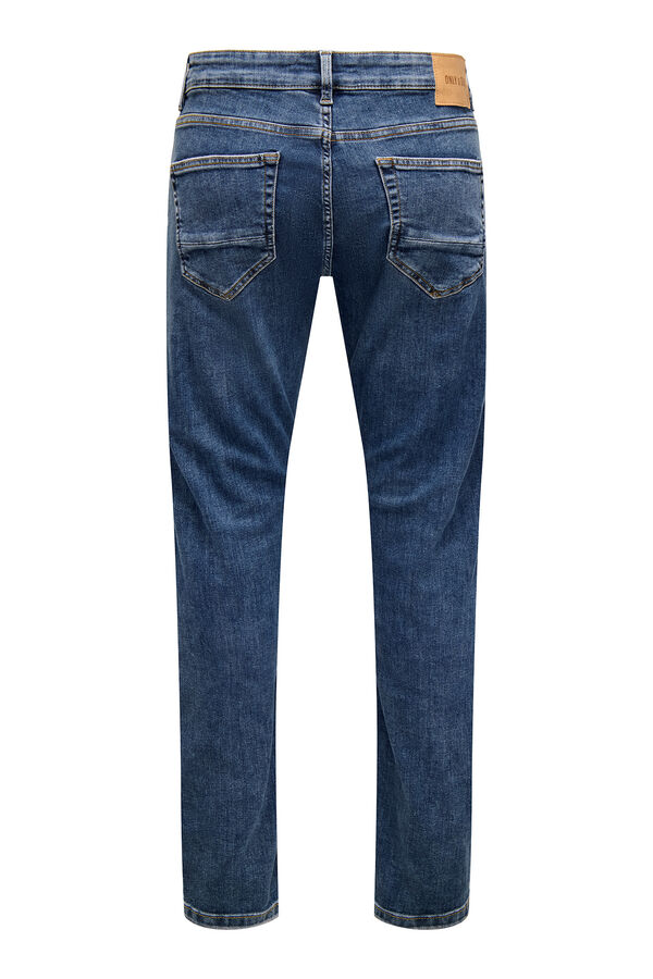 Only & Sons Herrenjeans im Skinny-Fit. azul