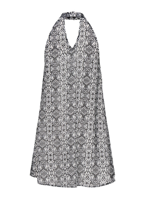 Only Vestido corto fluido blanco