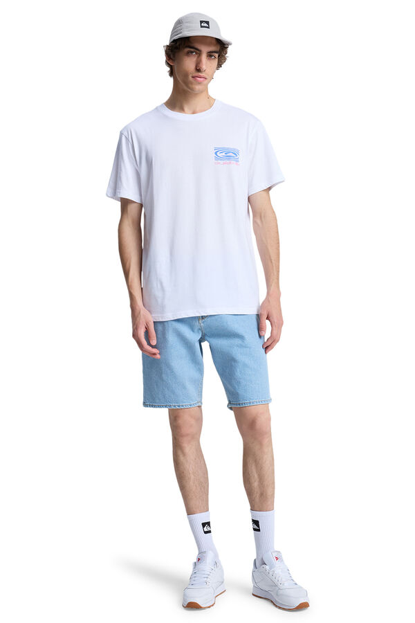 Quiksilver T-shirt manga curta branco