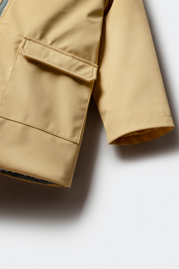 Springfield Kids Parka amarelo pastel para crian&ccedil;a amarelo