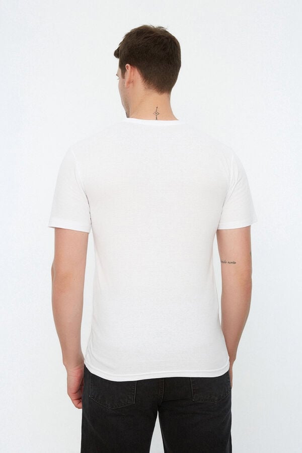 Trendyol T-shirt de manga curta  branco