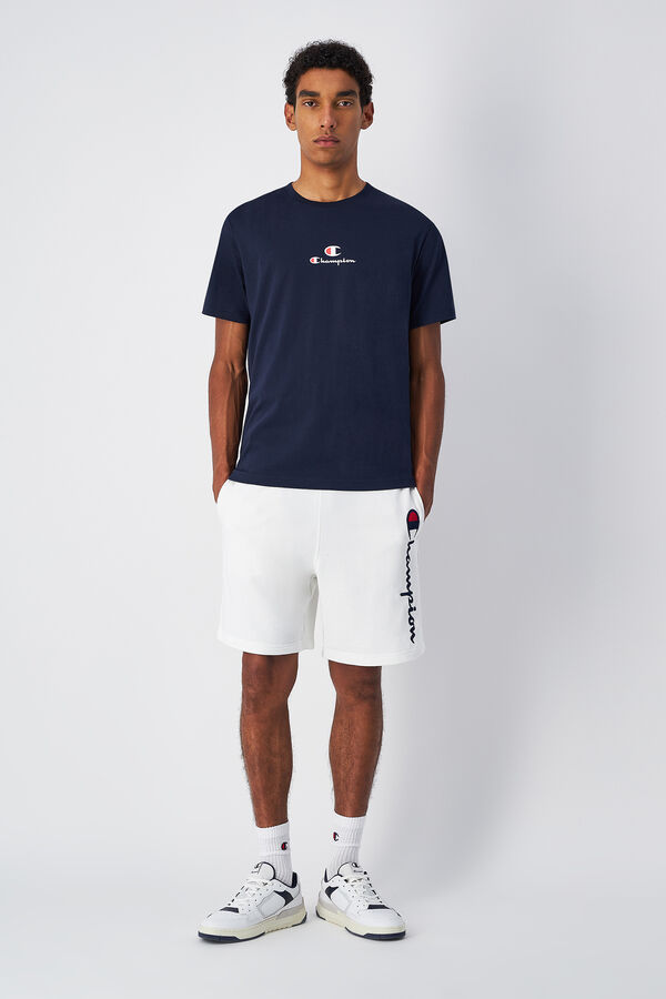 Champion Camiseta de algod&oacute;n hombre azul