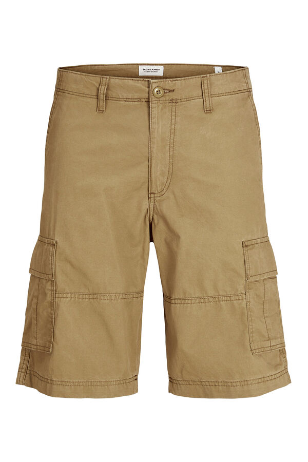 Jack & Jones Bermuda cargo relaxed fit nude
