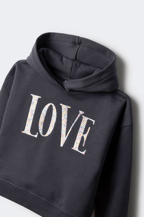 Springfield Kids AMOR moletom com Sweatshirt para menina azul