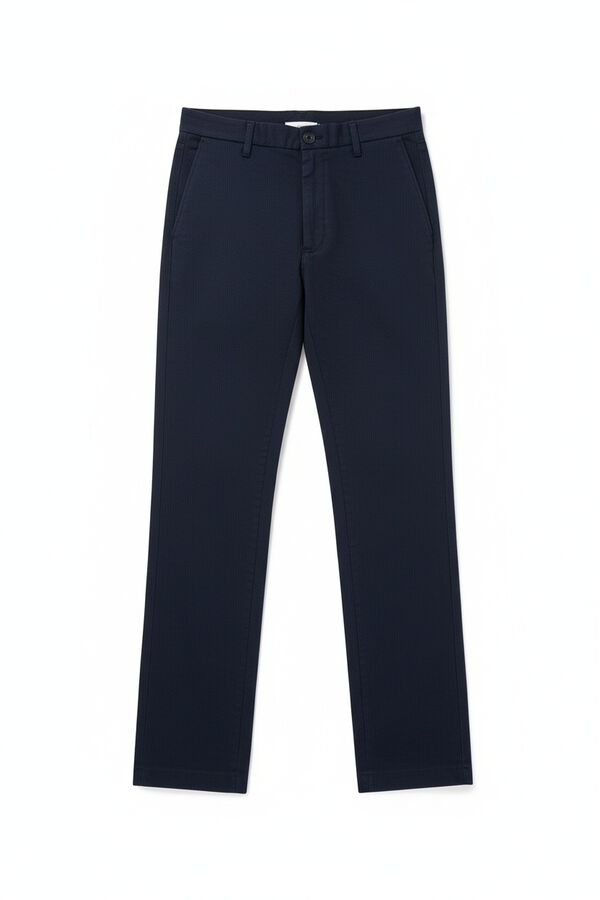 Springfield Pantal&oacute;n estructura comfort fit azul