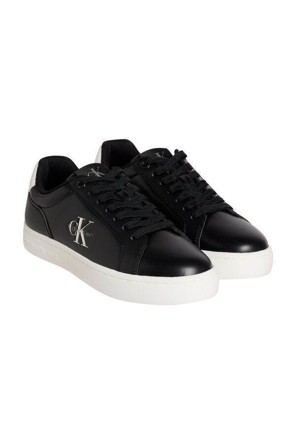 Calvin Klein Zapatilla de hombre con logo negro