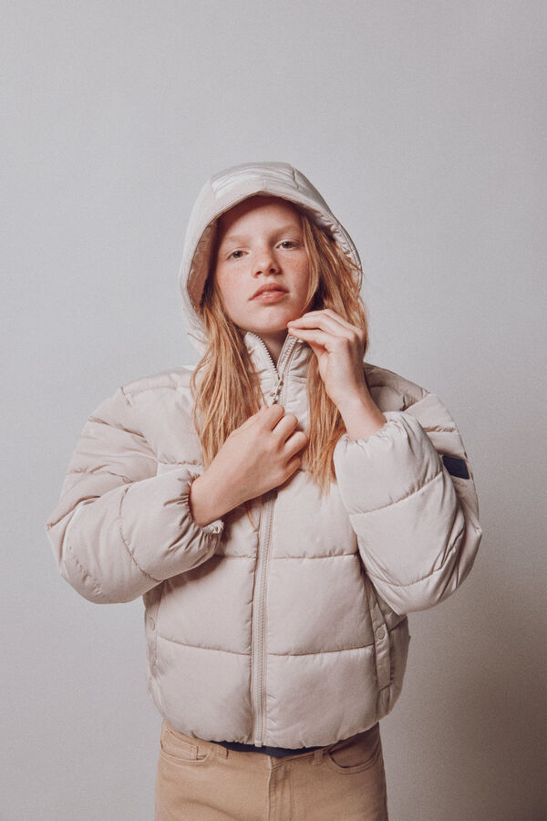 Springfield Kids Chaqueta acolchada ni&ntilde;a beige