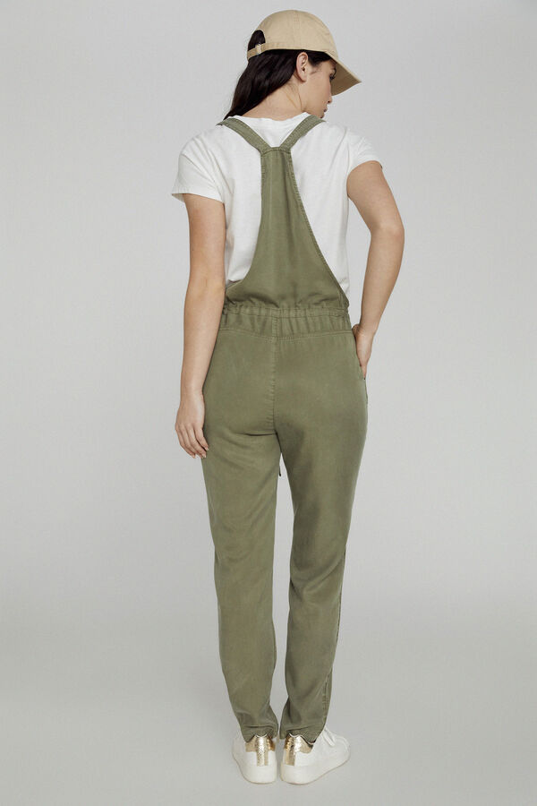 Only Peto largo holgado verde