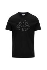Kappa  Camisola de manga curta preto