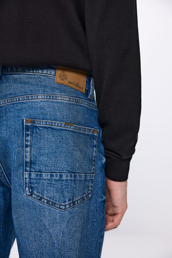 Springfield Jeans regular fit azul