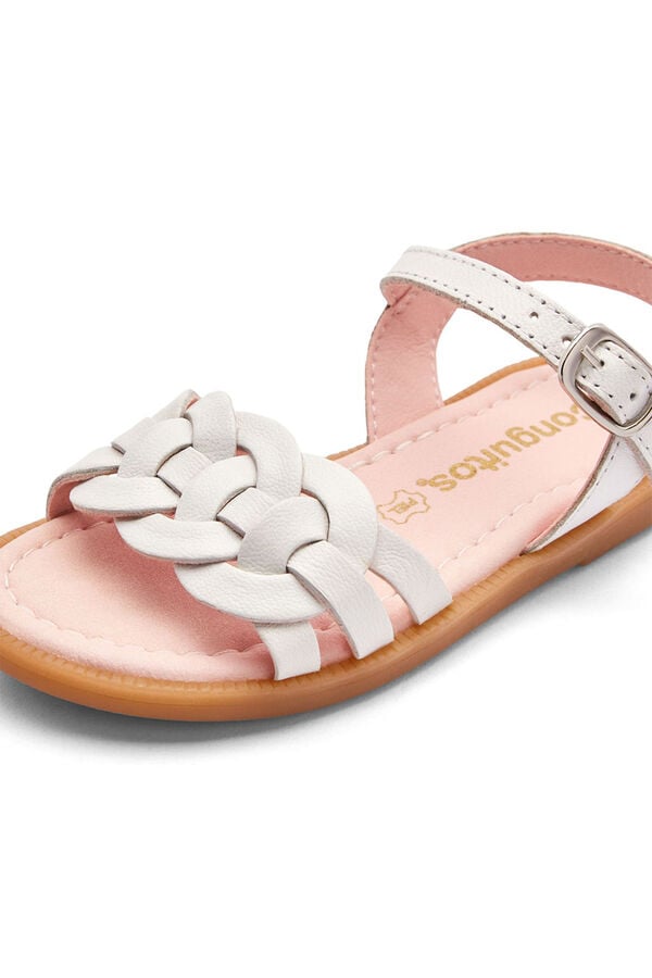 Conguitos Sandalias blanco