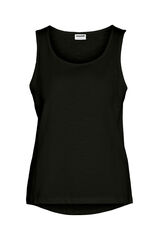 Noisy May T-shirt sem mangas preto