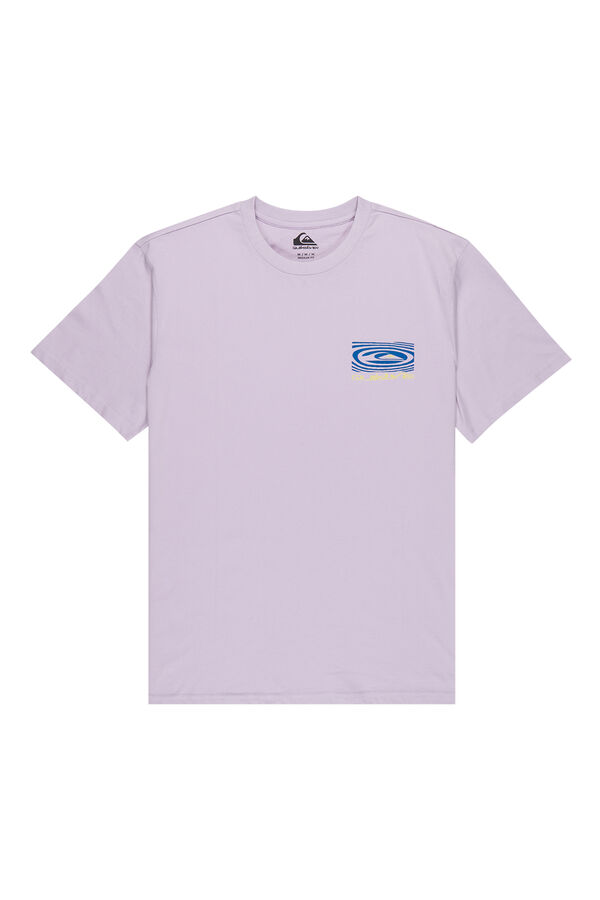 Quiksilver T-shirt manga curta rosa