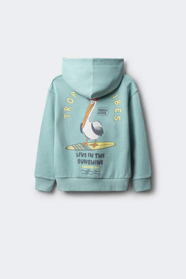 Springfield Kids Sweatshirt menino pelicano azul