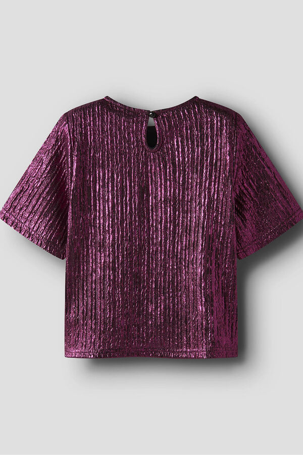 Name It Top de festa para menina rosa