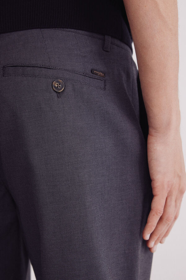 Springfield Pantal&oacute;n chino vestir comfort slim fit gris