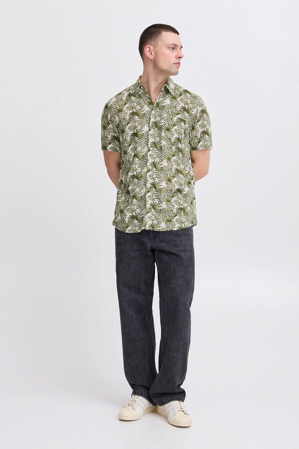 Blend Shorts Jeans Bhtwister&nbsp; Caqui escuro