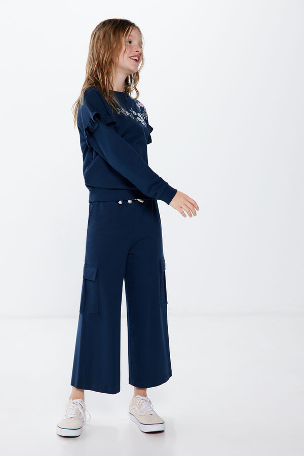 Springfield Kids Pantal&oacute;n cargo ni&ntilde;a azul