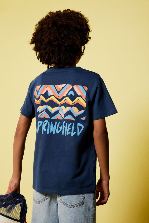 Springfield Kids Camiseta etnica ni&ntilde;o estampado