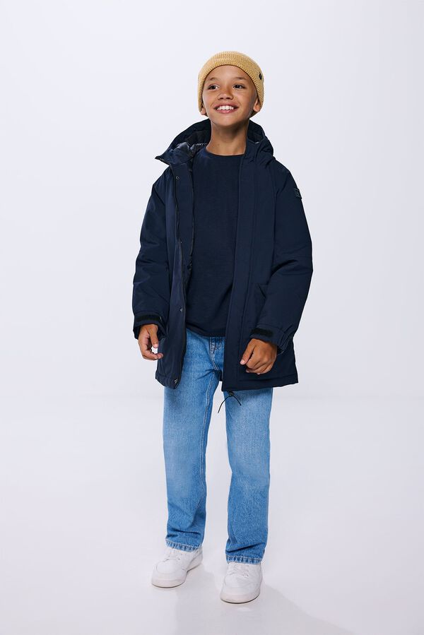 Springfield Kids Parka nylon menino azul