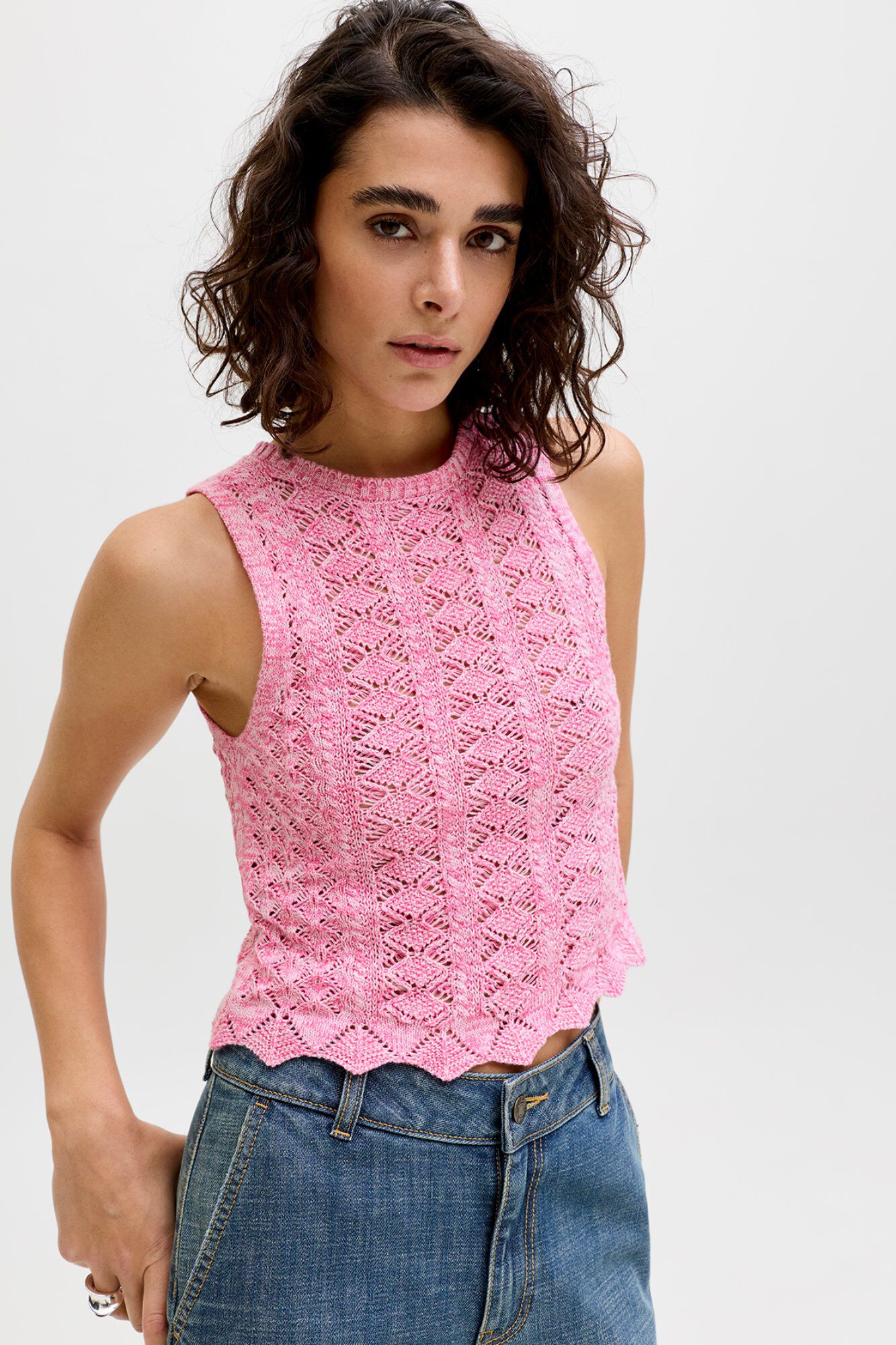 Jack & Jones Top punto calado