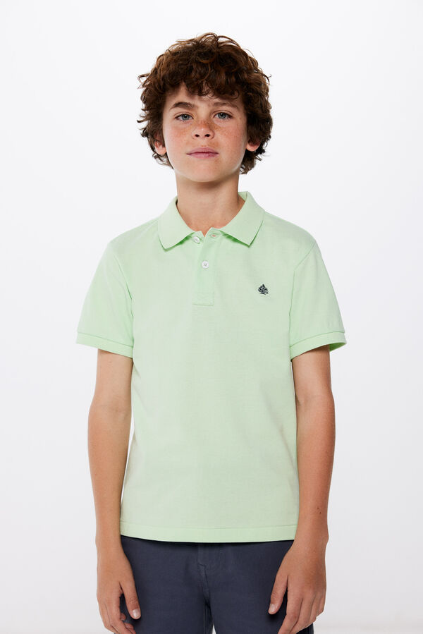 Springfield Kids Polo fluor ni&ntilde;o verde