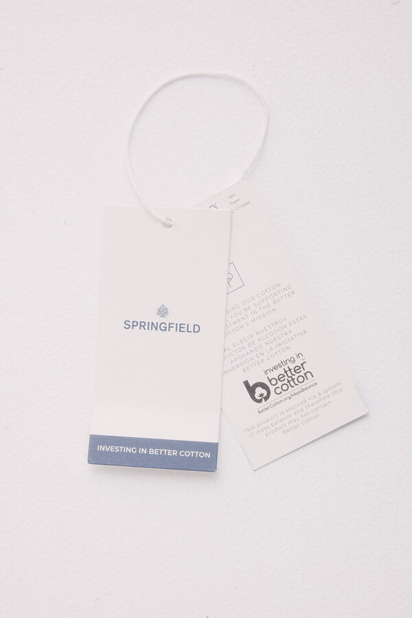 Springfield Bermuda algodón comfort fit kaki