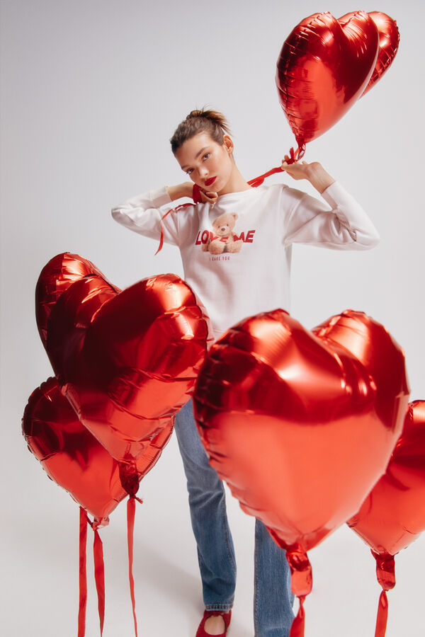 Springfield Sweatshirt "Me ame" estampado