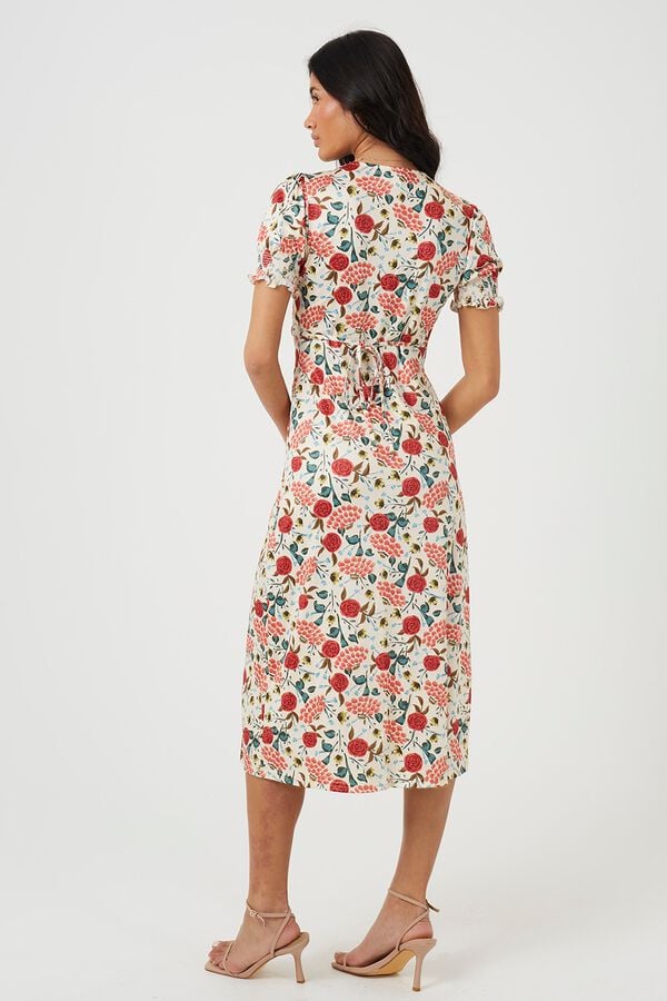 Brave Soul Vestido comprido estampado floral estampado