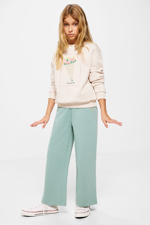 Springfield Kids Cal&ccedil;as culotte para menina azul