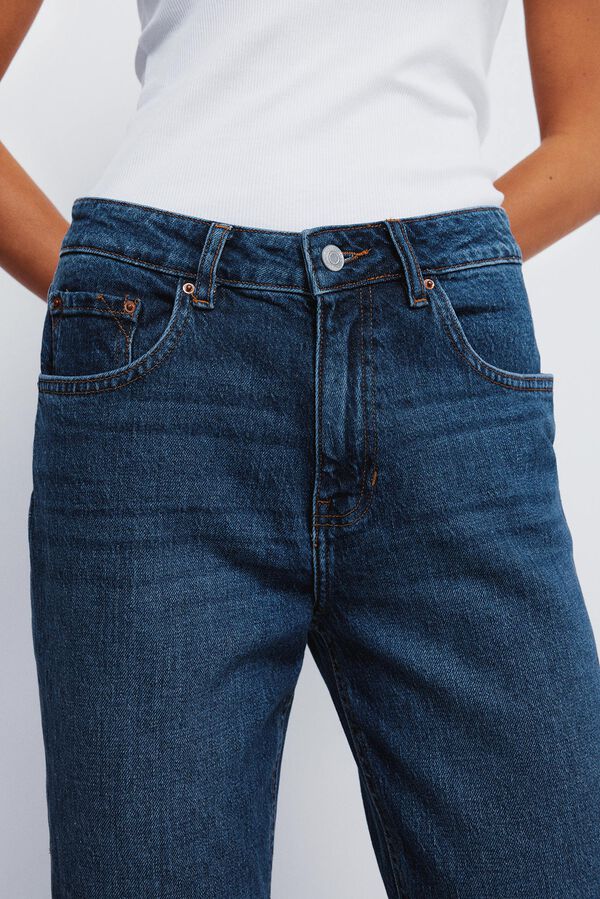 Springfield Cal&ccedil;a jeans reta azul